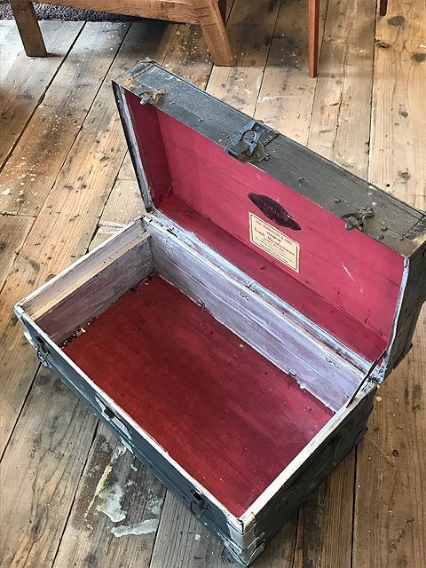 送料無料≪SVG≫【 アンティークトランクケース / アメリカン・USED