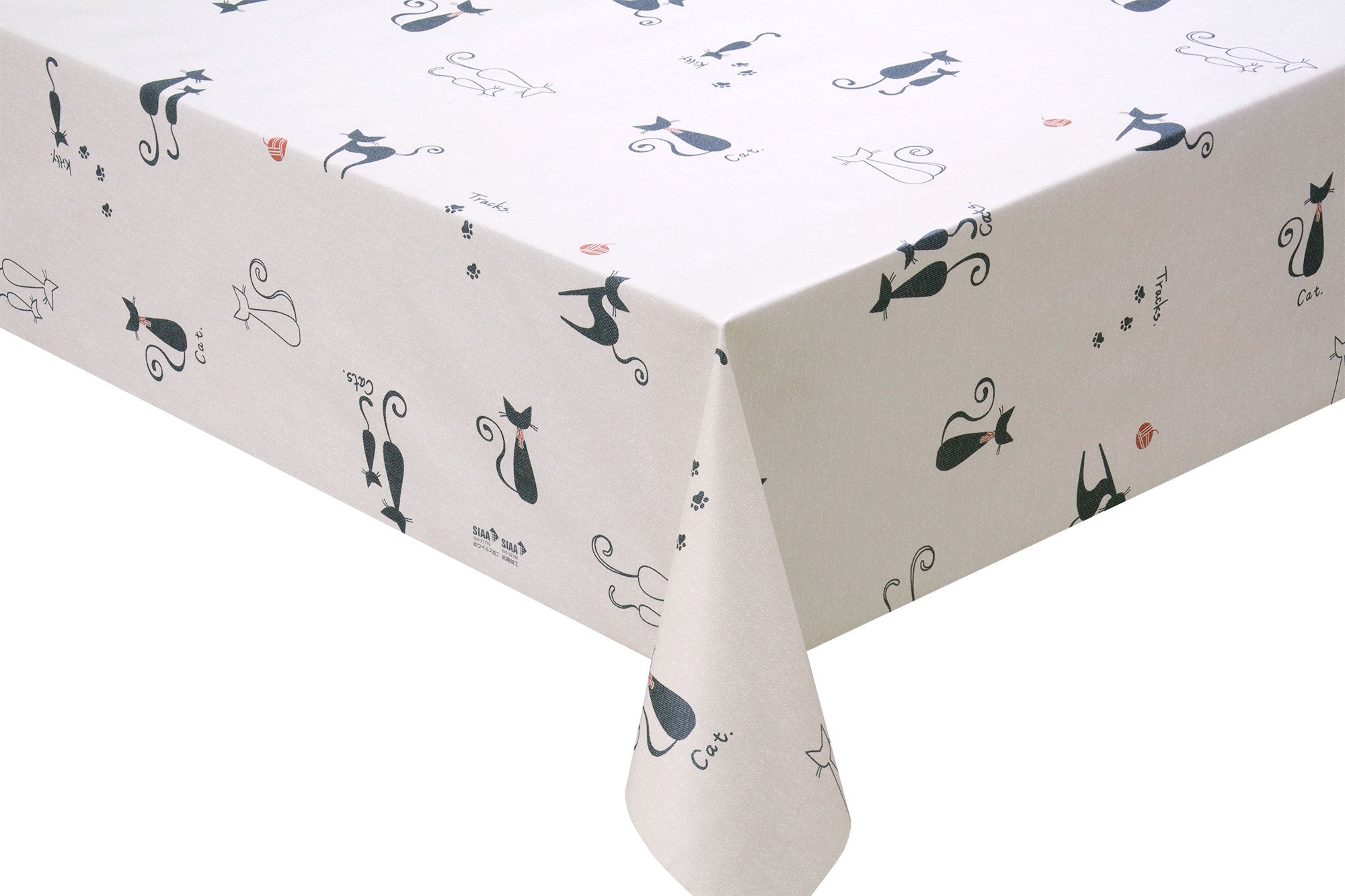 テーブルクロス クロネコ （幅 約120cm×長さ10cm単位カット