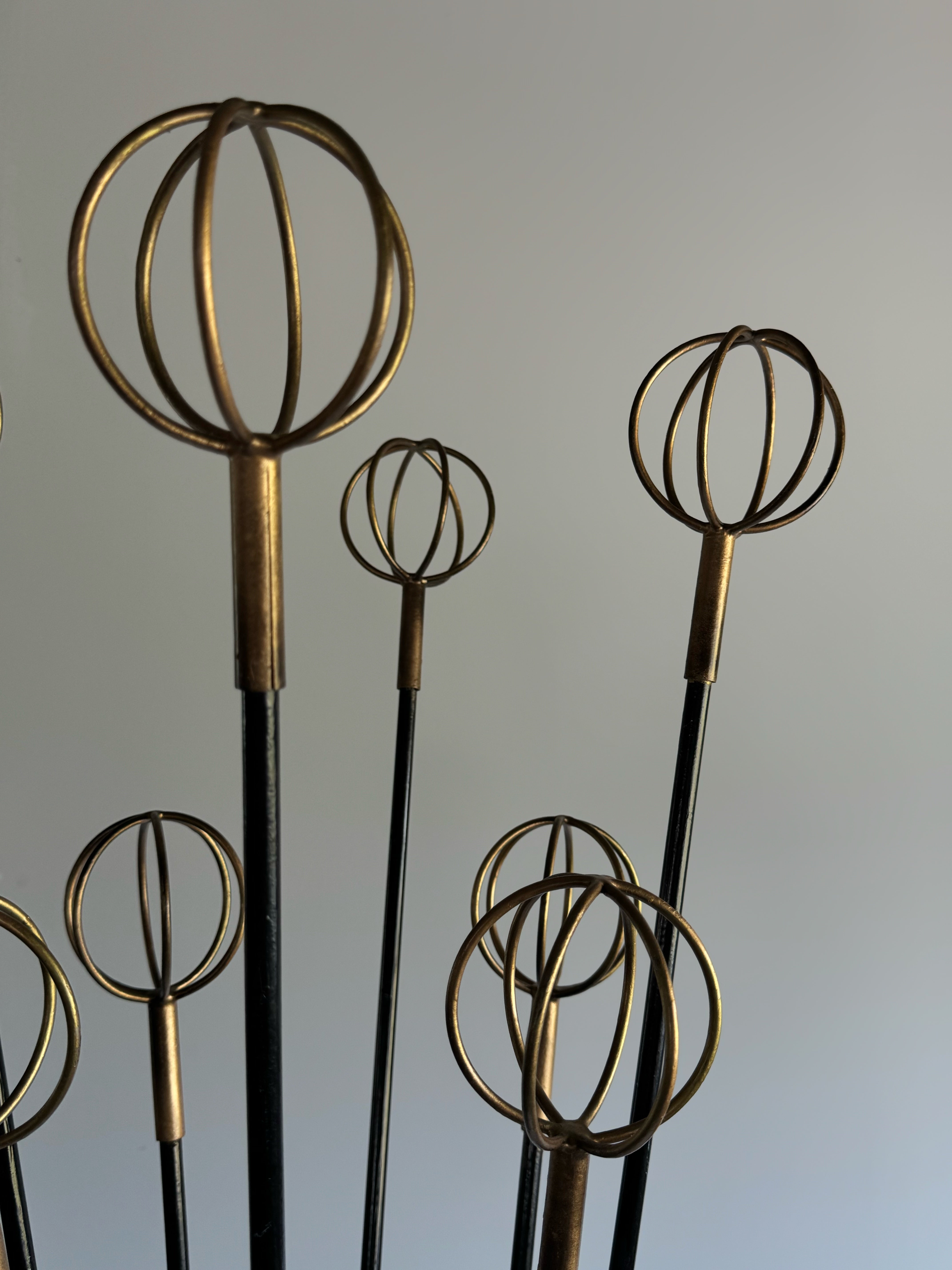 Astrolabe coat rack by Roger Feraud, France 1950
