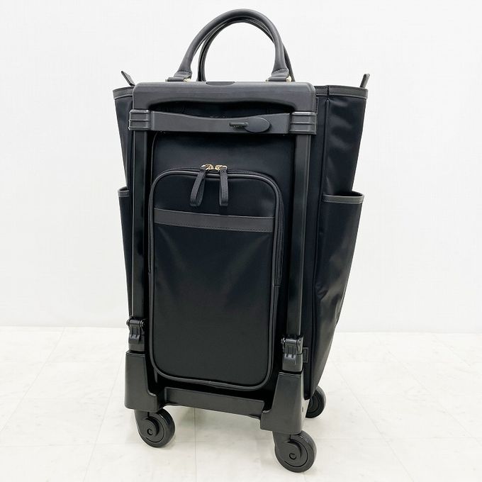 D-595 近沢レース店ノワール (L21) ブラック <T2キャスター・4輪