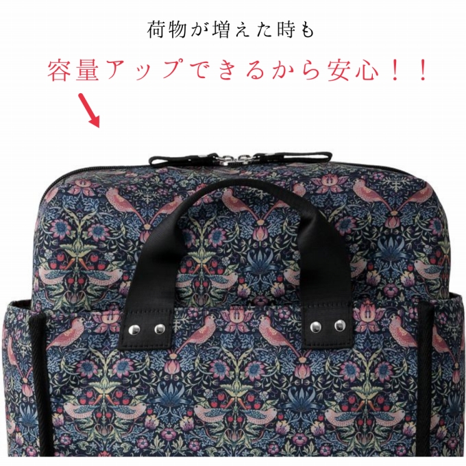 D-657 モリスバイスワニー(M18)ラズベリー＜T2キャスター・4輪