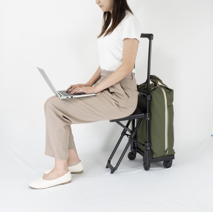 D-639 プレーネ 座面付 (L21) ブラック| キャリーバッグは信頼のスワニー