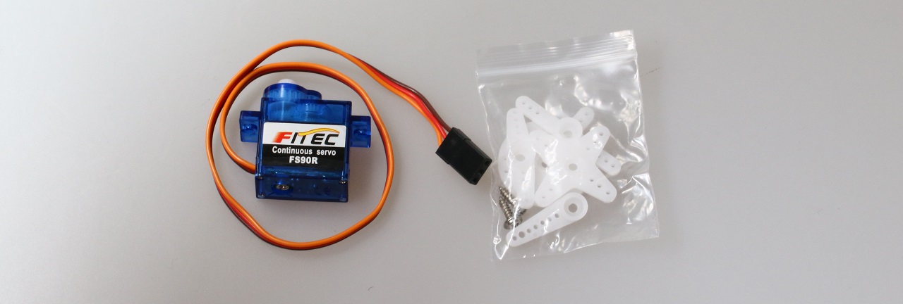 micro:bit用回転サーボモーターセット