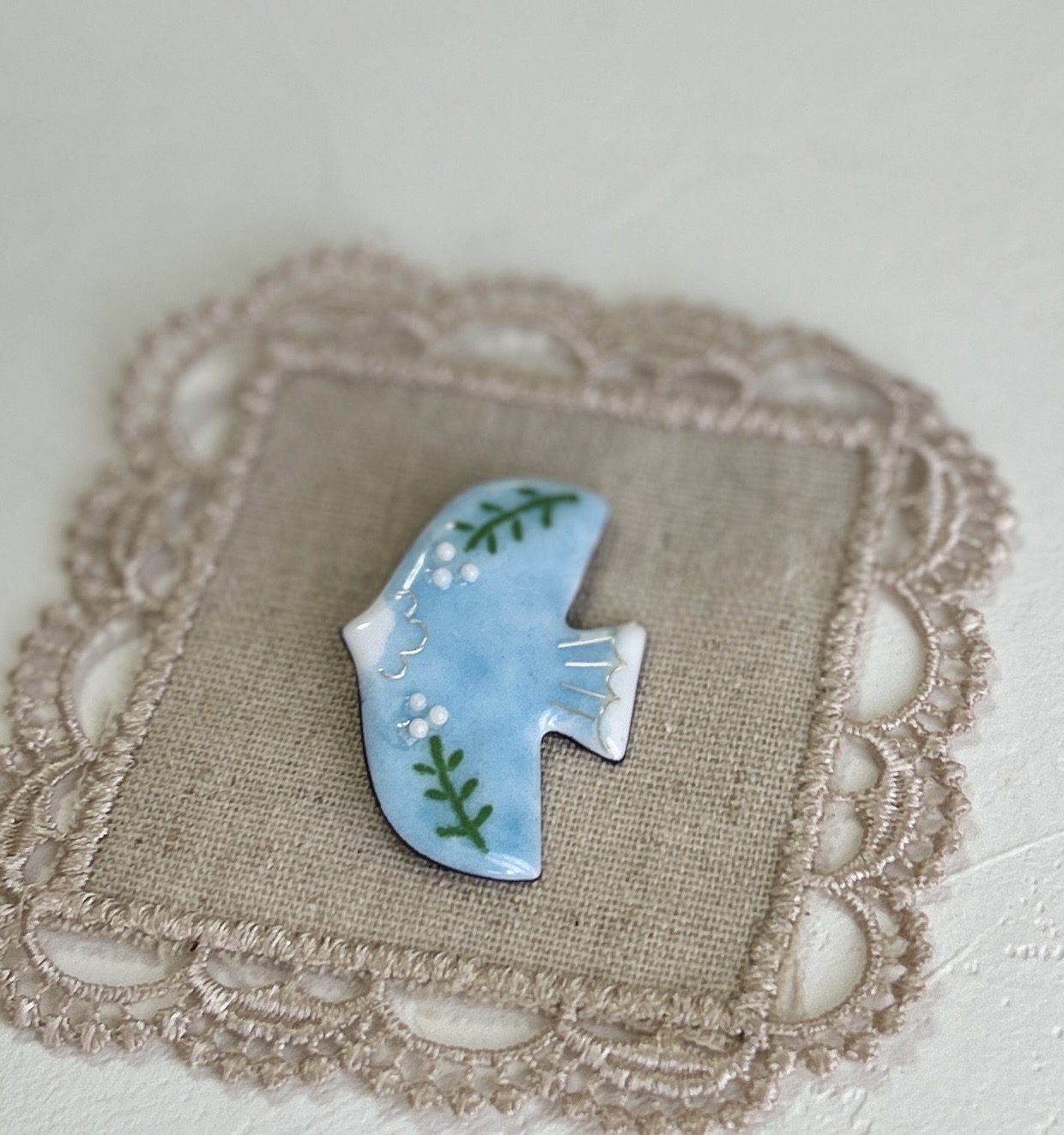 新作銅板 北欧のトリ 七宝焼き | Switch .T