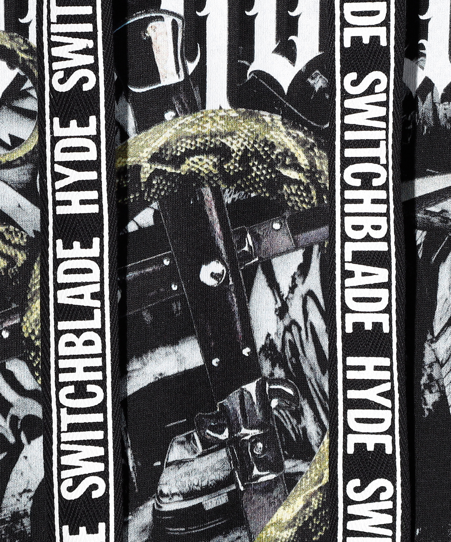 HYDE×SWITCHBLADE PONCHO T-SHIRT | SWITCHBLADE