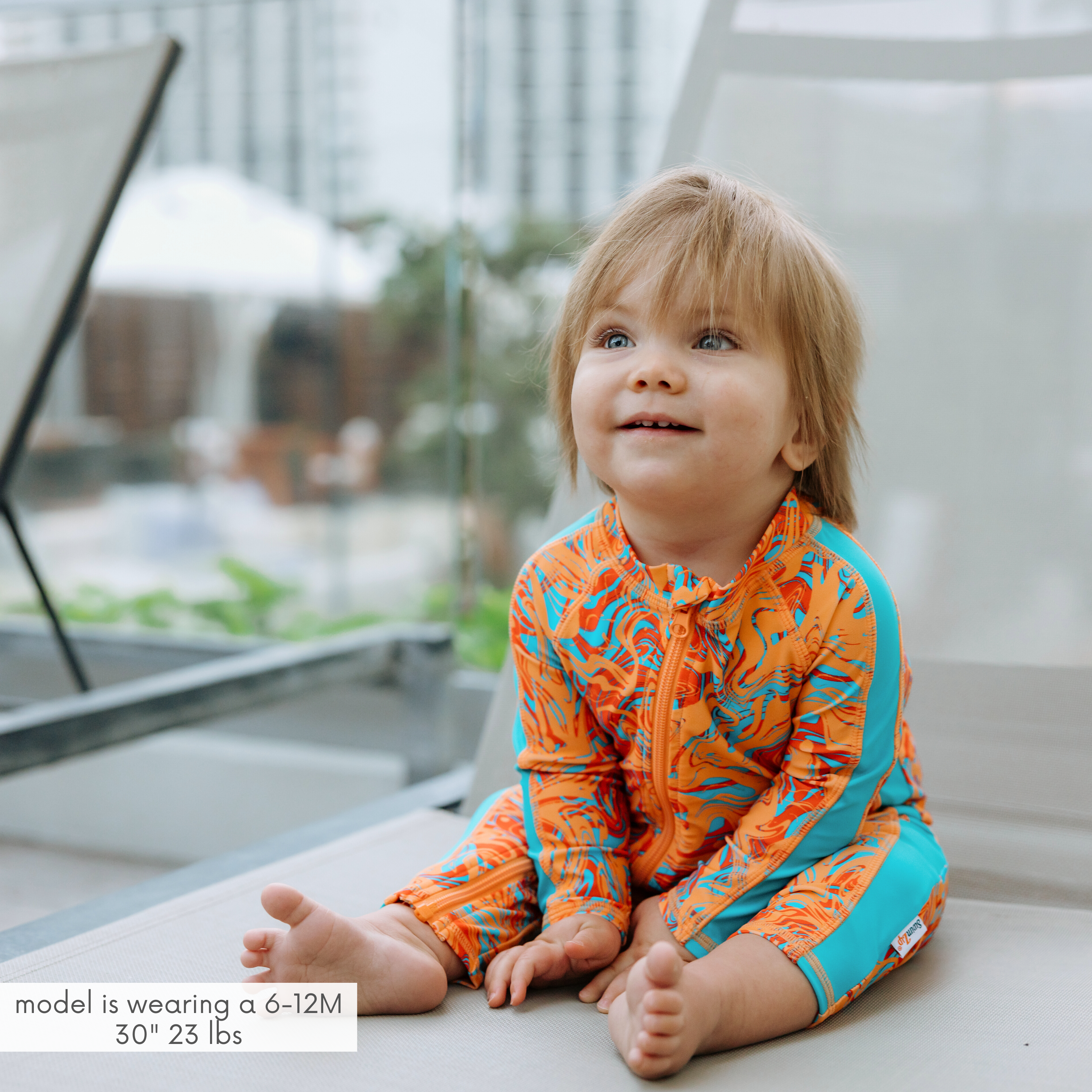 Sunsuit - Long Sleeve Romper Swimsuit | 