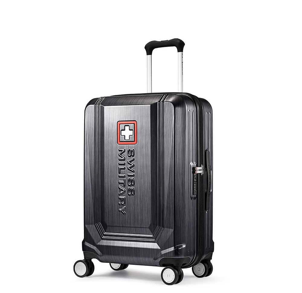 ブロッケル 64cm チタングレー※ | スーツケース | SWISS MILITARY