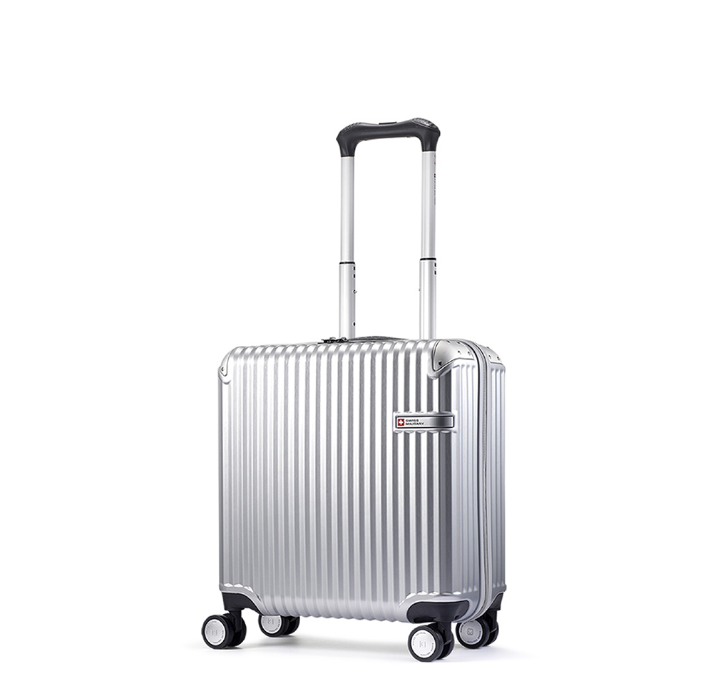 ソーリオ 46cm メタリックシルバー※ | スーツケース | SWISS MILITARY