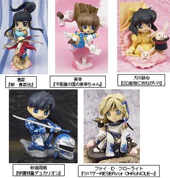 CDJapan : CLAMP in 3-D LAND Trading Figure 5th Series Collectible