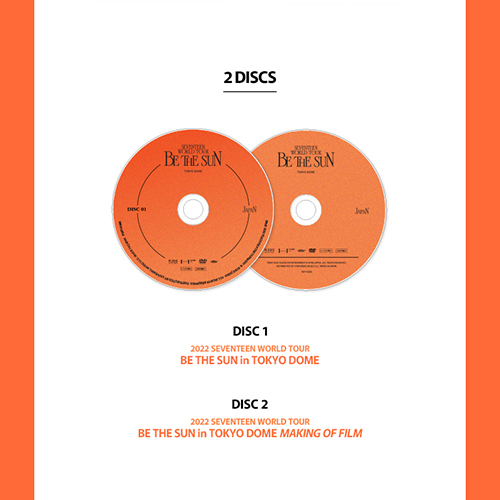 CDJapan : SEVENTEEN WORLD TOUR [BE THE SUN] JAPAN SEVENTEEN DVD