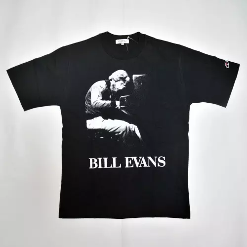 エヴァンスTシャツ/ブラック×ホワイトL/BILL EVANS/ビル・エヴァンス