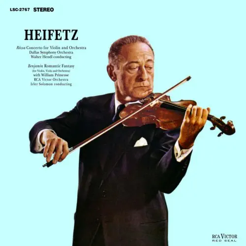 ROZSA:CONCERTO FOR VIOLIN AND ORCHESTRA (45rpm)/JASCHA HEIFETZ