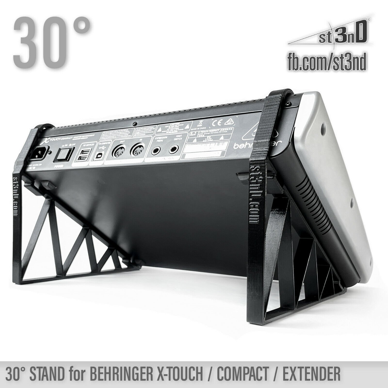 STAND for BEHRINGER X-TOUCH / COMPACT / EXTENDER - 30° - Synth