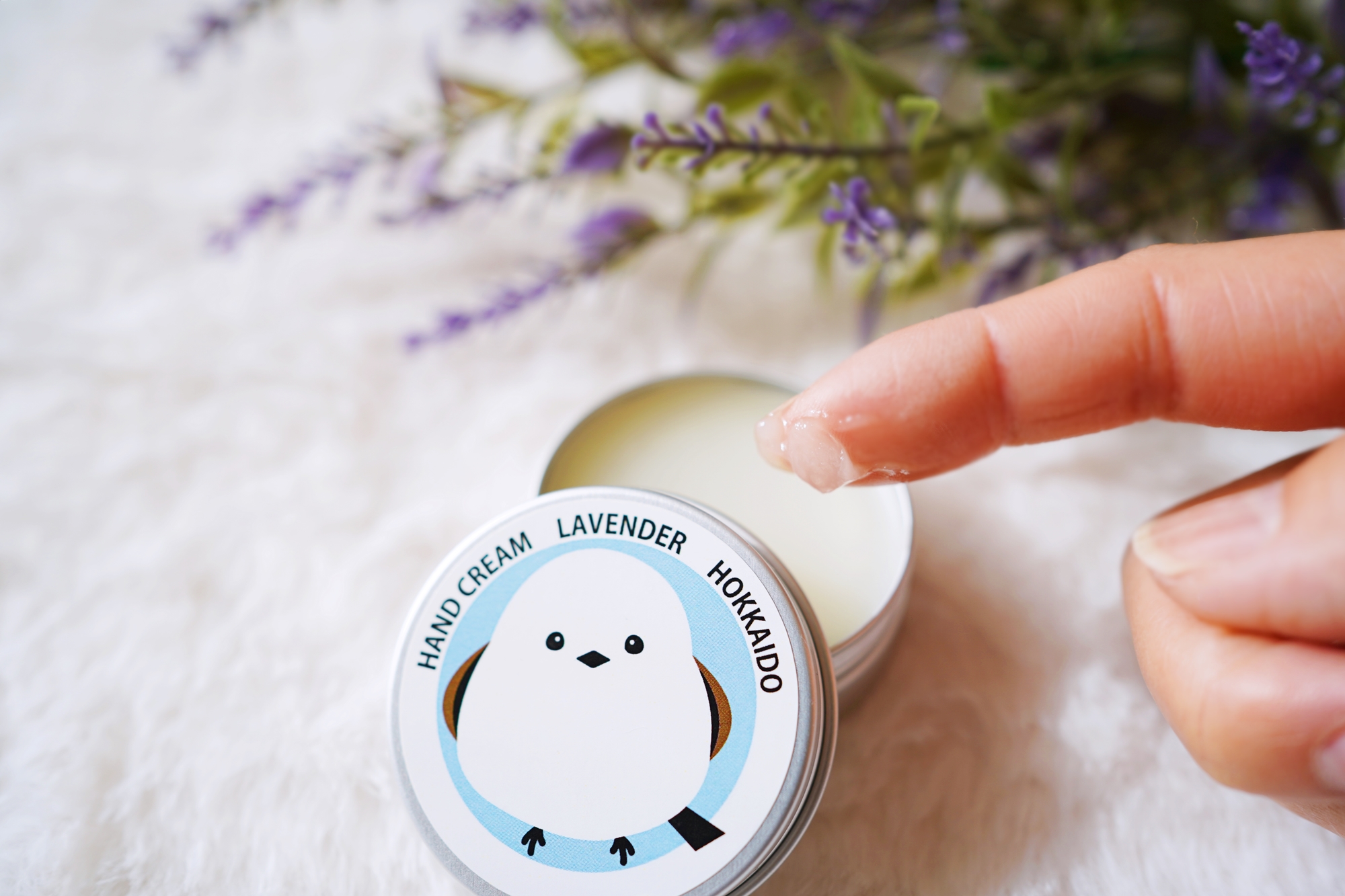 シマエナガ】アロマフレグランス＆ハンドクリームセット 北海道限定