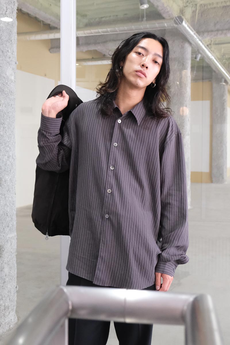 OUR LEGACY | BEYOND SHIRT / IRON STRIPE CEREMONY VISCOSE