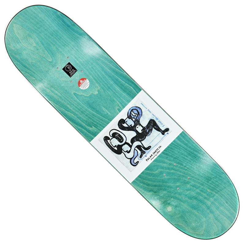 POLAR SKATE CO. HJALTE HALBERG LURKING WHEEL WELLS DECK 8.375