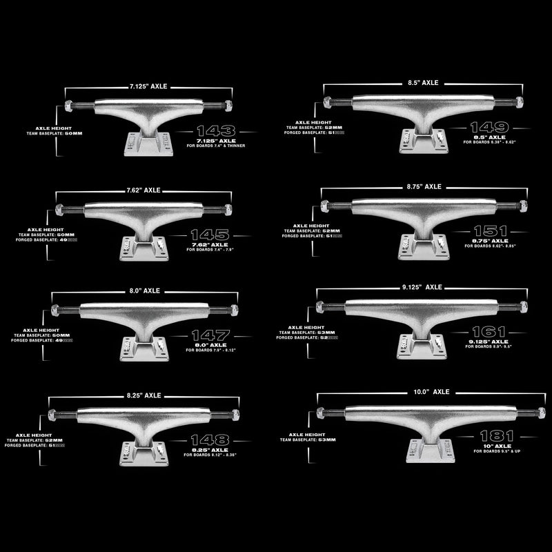 THUNDER 148 POLISHED TRUCK 【 サンダー 148 ポリシュド トラック 】