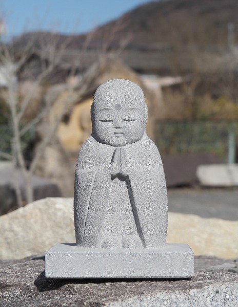 延島栄一作「お地蔵様（本小松石製）」1 | ストーンサークル
