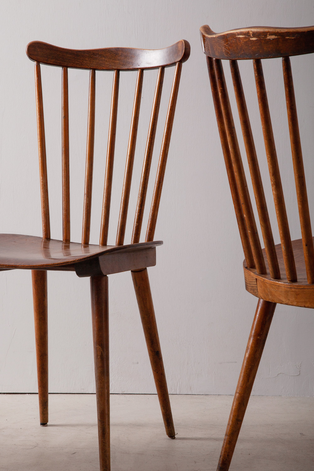 アンティーク フランス BAUMANN レストラン ウッドチェア アンティーク