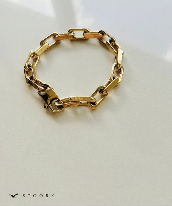 Oval Link Chain bracelet | 金属アレルギー対応アクセサリー通販