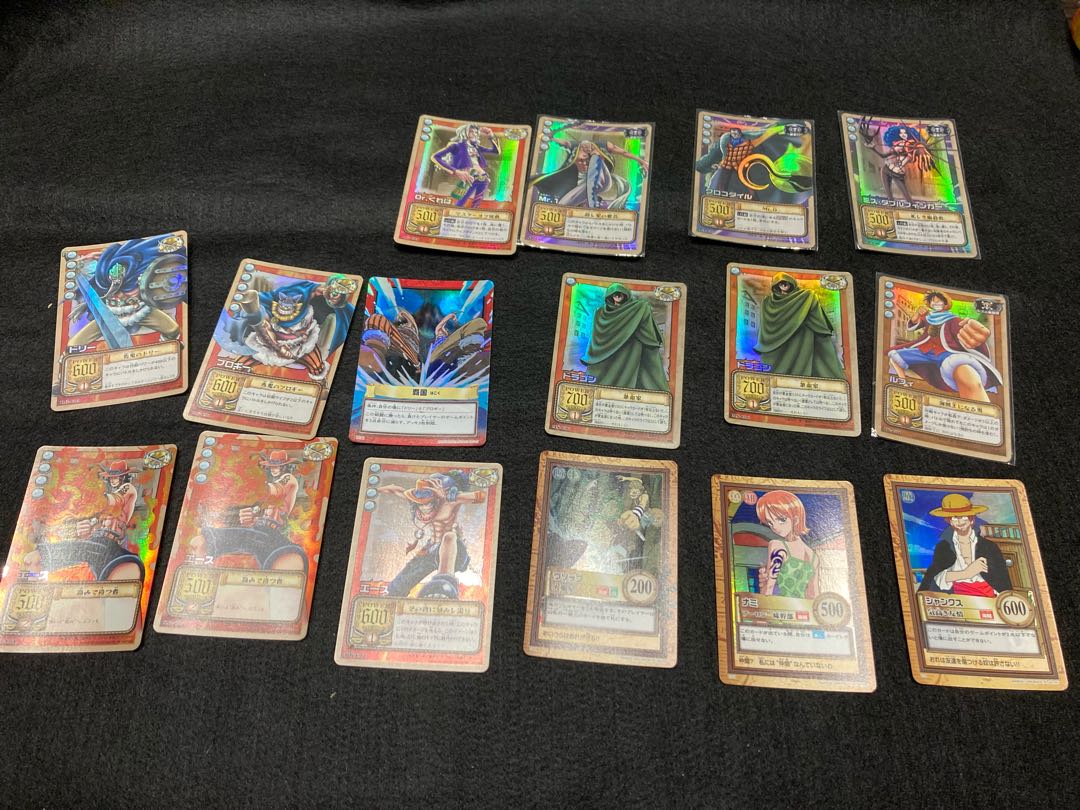 旧裏 ワンピースカード2種まとめ売り 1枚の通販 カル（1860560828） | magi