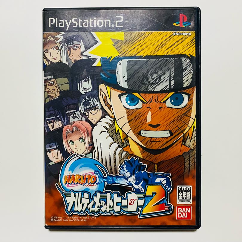 PS2］NARUTO-ナルト-ナルティメットヒーロー2の通販 hitchhike