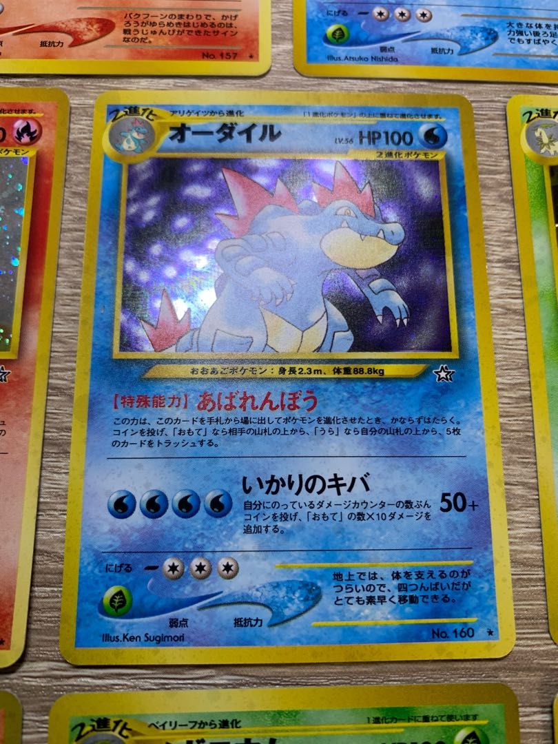 わるいバクフーン/わるいオーダイル/メガニウム&オーダイル&バクフーン