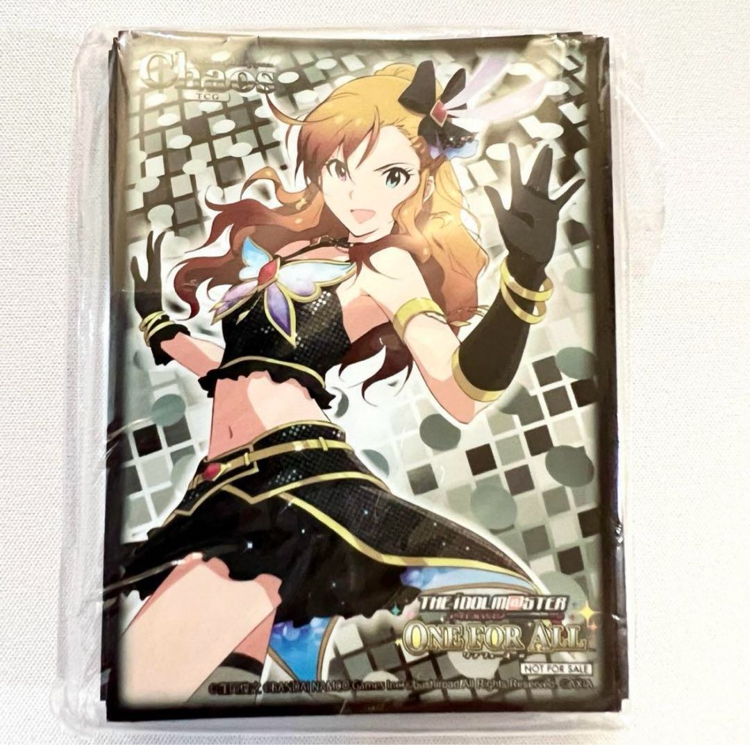 非売品】アイマス 玲音 れおん 金銀キャンペーン キャラクタースリーブ