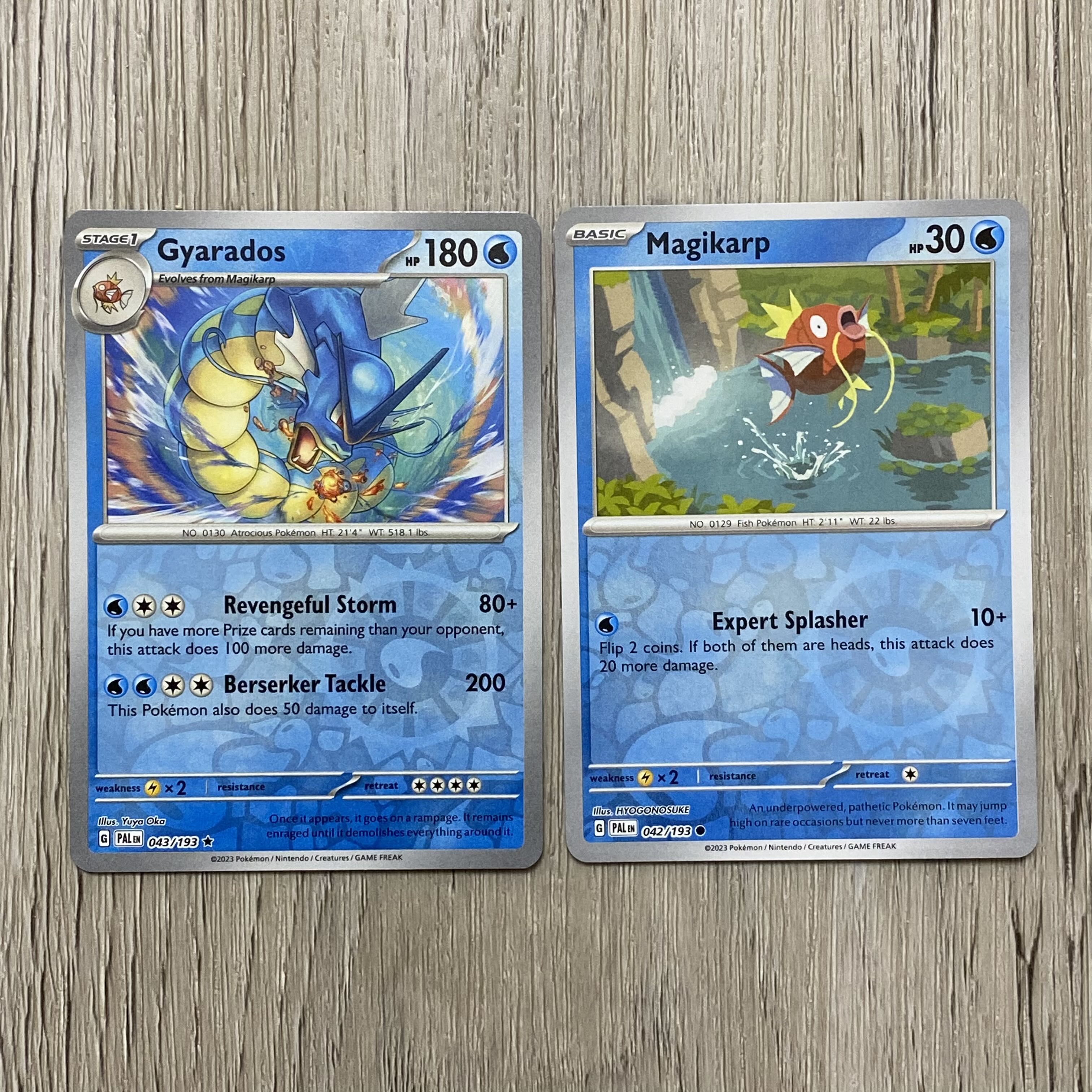 海外限定】ポケモンカード コイキング&ギャラドスセット【R】 1枚の