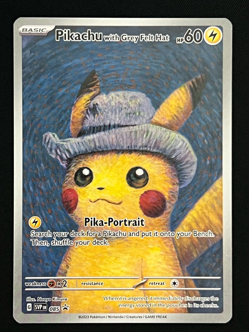 ◇PSA9◇【英語版/ピカチュウ/ゴッホ/プロモ】085 PSA9】ピカチュウ