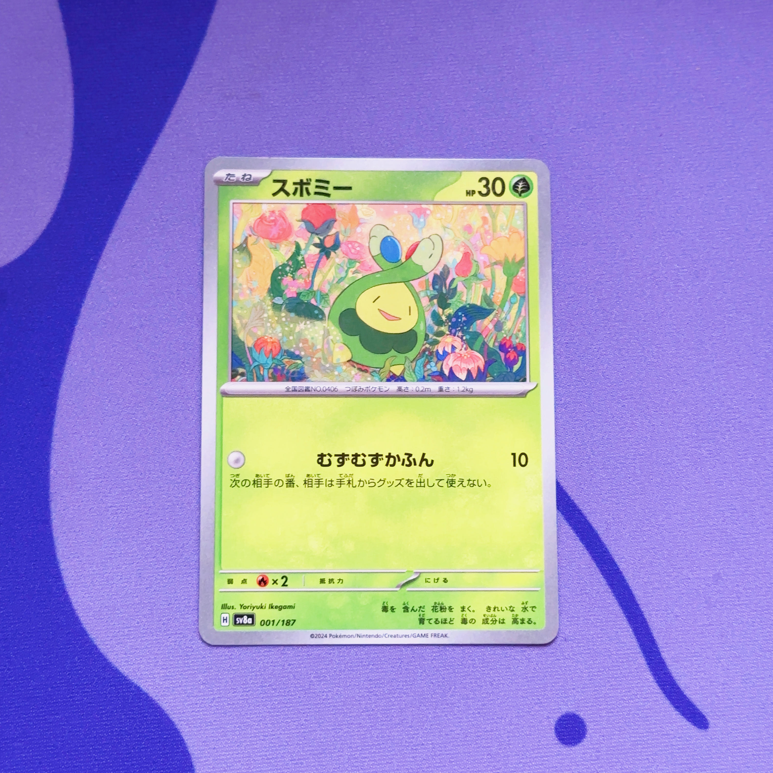 スボミー 001/187 1枚の通販 ういろ🔔 写真の枚数＝お届け内容