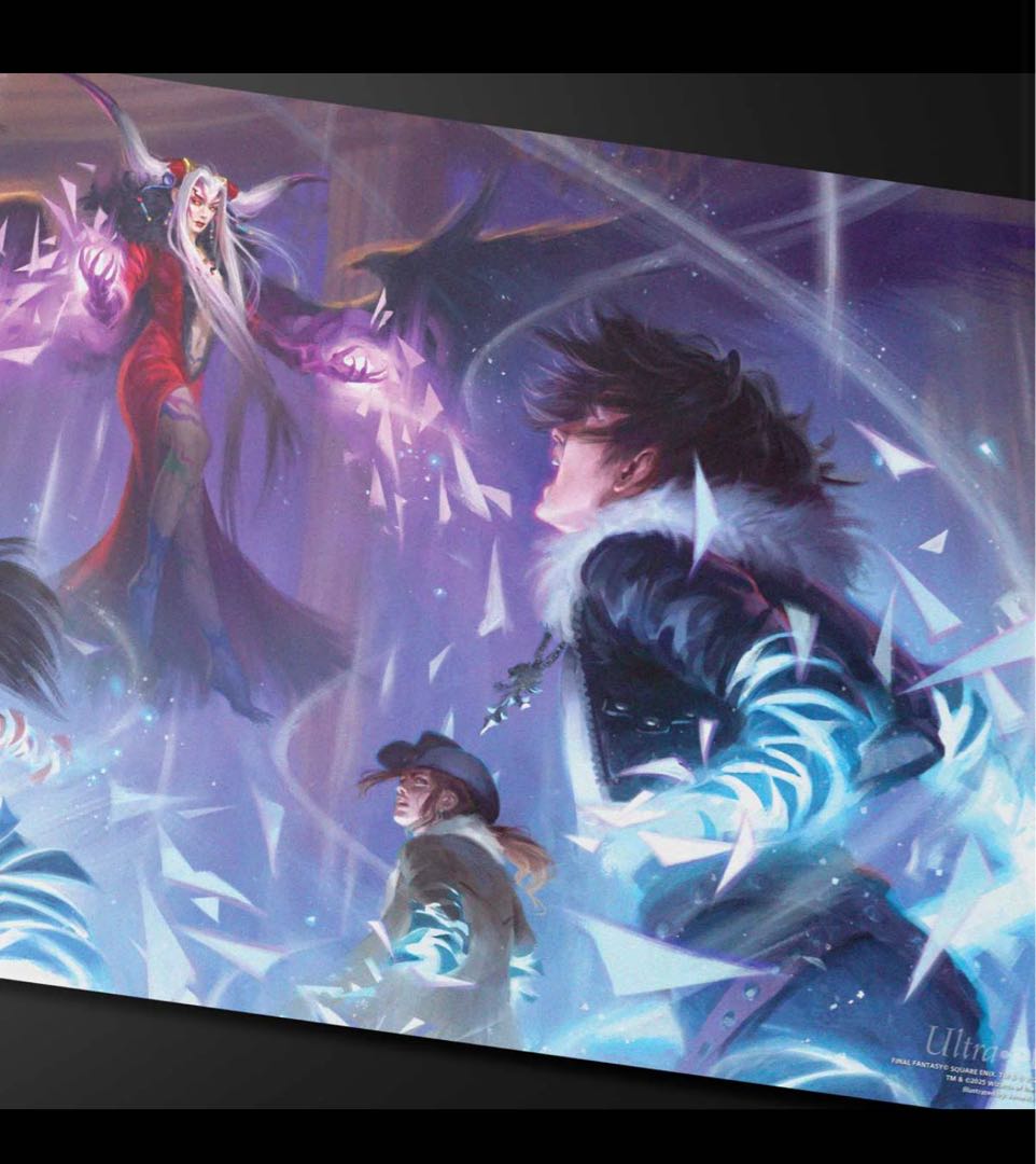 MTG FF ユウナ クラウド モーグリ プレイマット 3枚 オマケ MTG FF