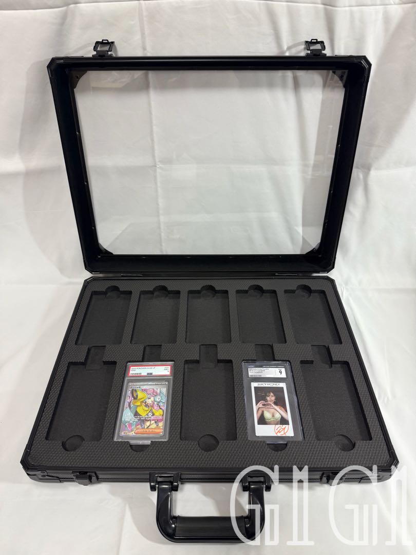 特価品「G1G1」PSA/CGC鑑定カードケースブック透明型-10枚入りキズあり