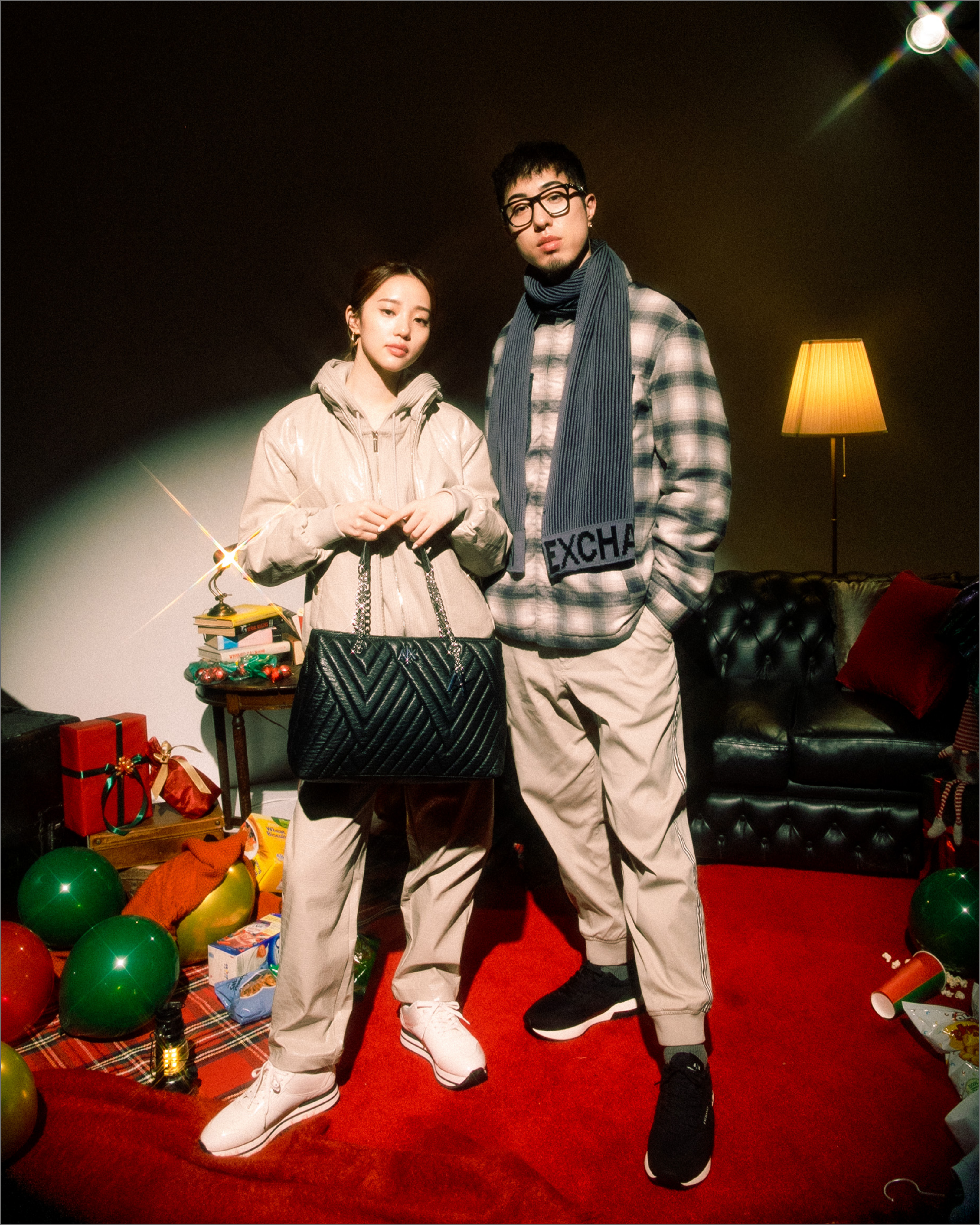 中町兄妹のARMANI EXCHANGEでおめかしクリスマス⭐︎ - NYLON JAPAN