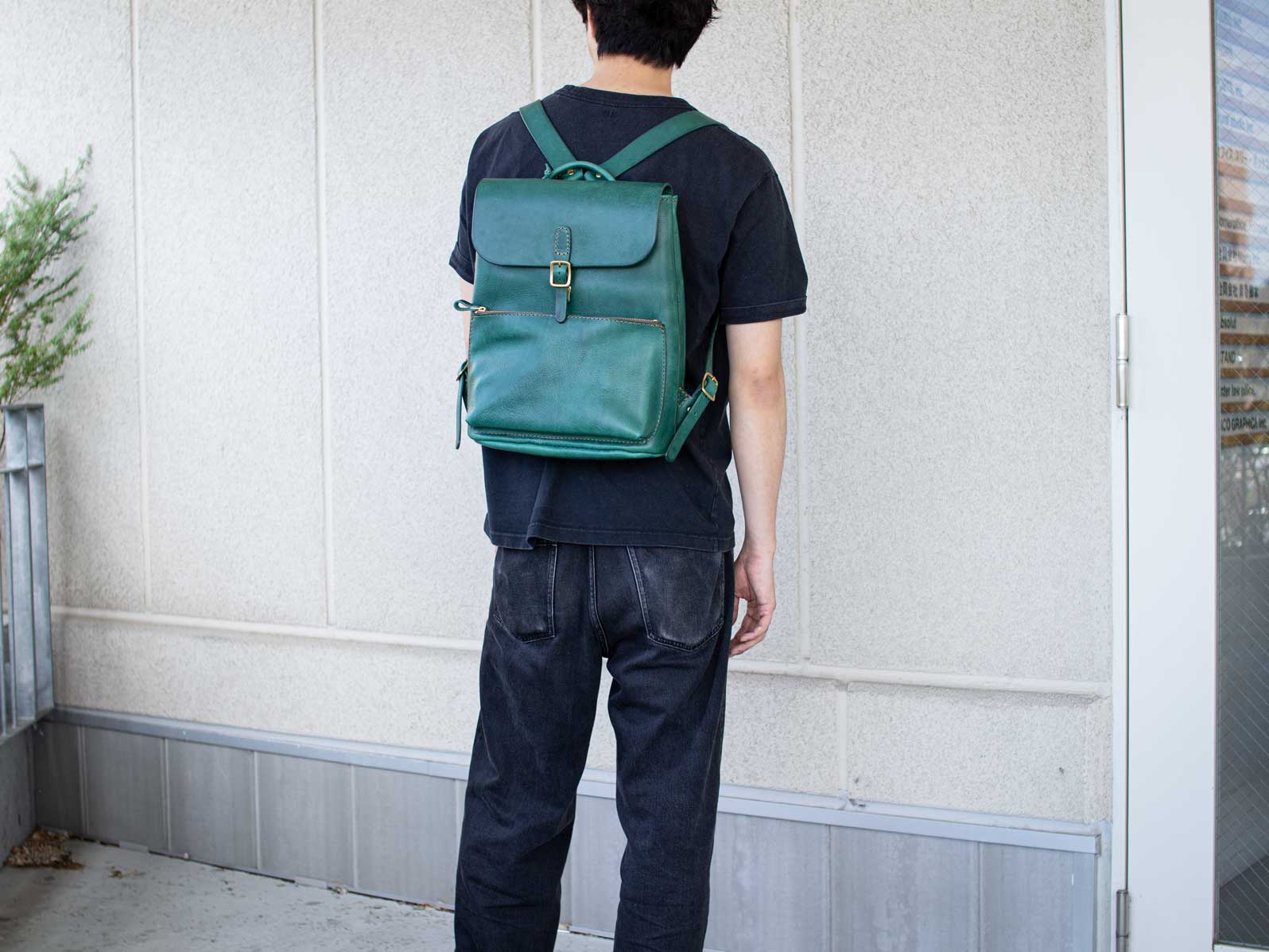 四角リュック M |analogico（アナロジコ）