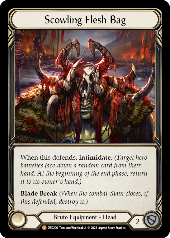 Scowling Flesh Bag - Spellvoid - FaB Card Search