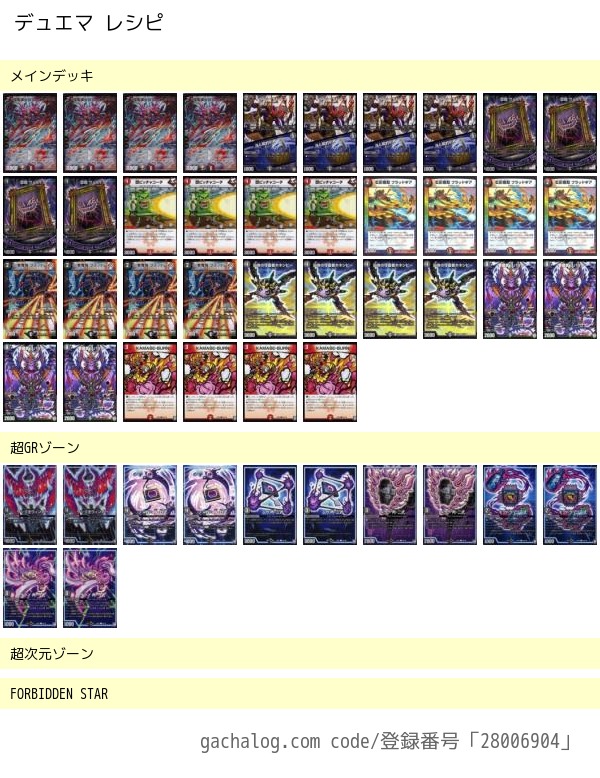 cs優勝構築】赤黒ゼノバースデッキ デスフェニックス ゼロフェニックス