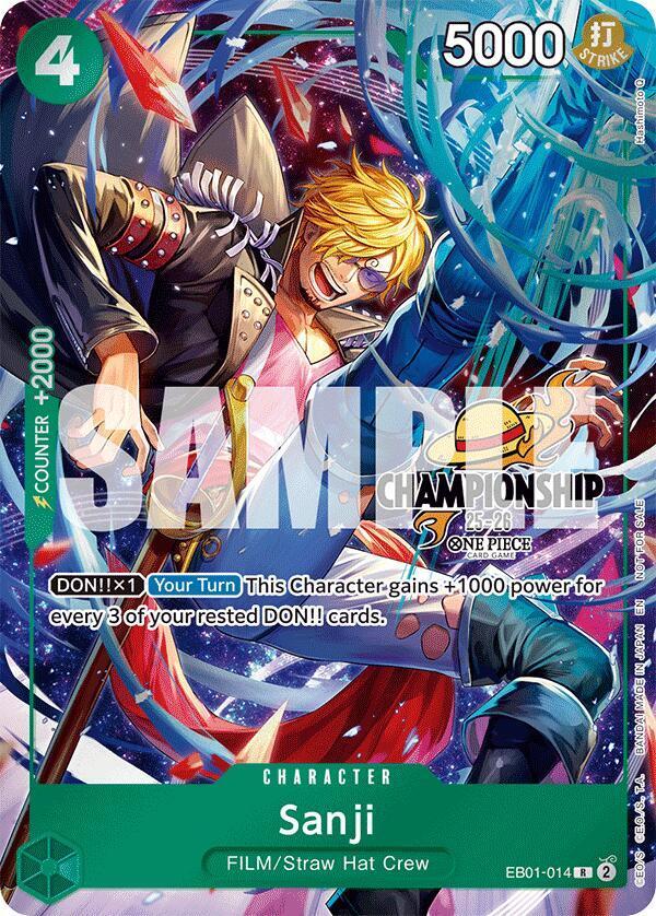 Sanji [Champiosnhip 25-26] EB01-014 Prices | One Piece Promo | One