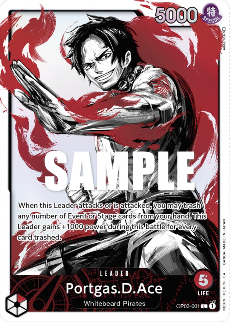 Portgas.D.Ace [Alternate Art] OP03-001 Prices | One Piece Pillars