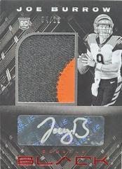 Joe Burrow [Patch Autograph] #201 Prices | 2020 Panini Black