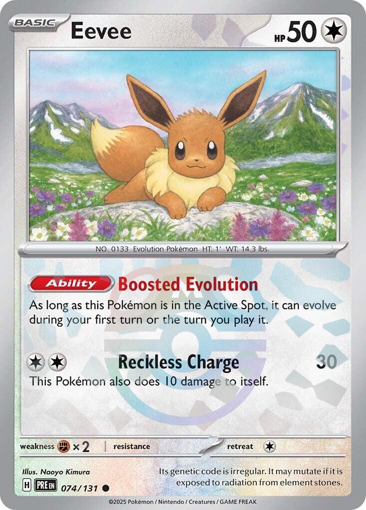 Eevee [Master Ball] #74 Prices | Pokemon Prismatic Evolutions