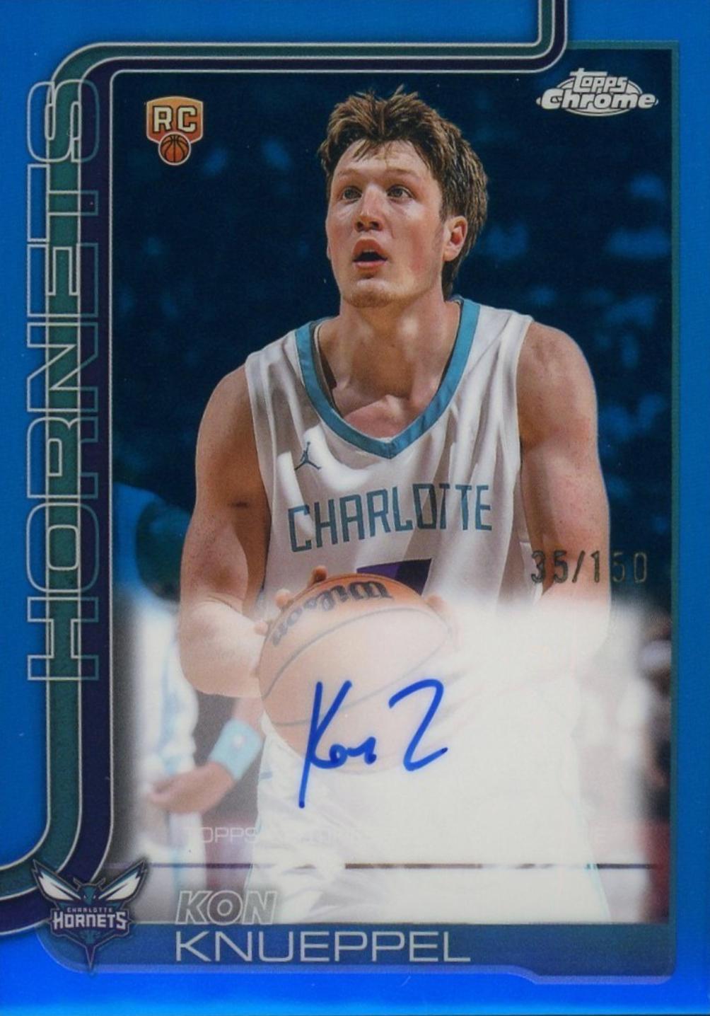 Kon Knueppel [Refractor Blue] #TCAR-KK Prices | 2025 Topps Chrome
