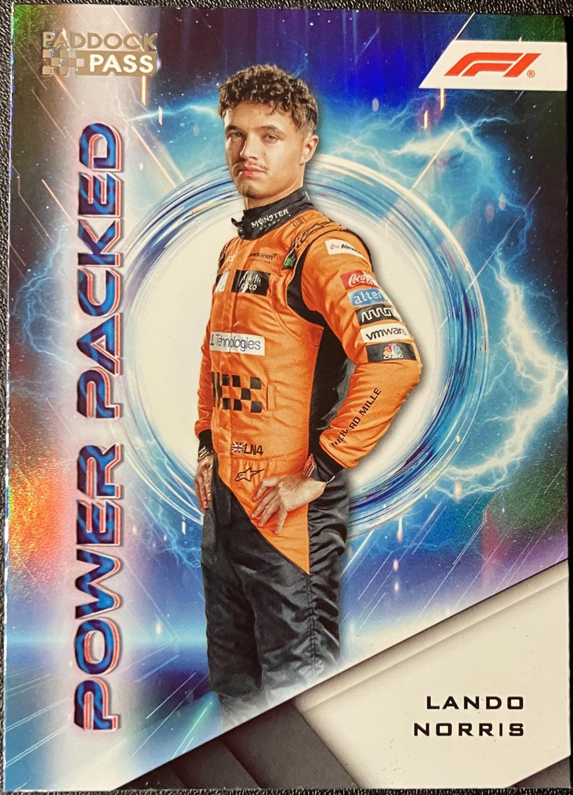 Lando Norris #PP-7 Prices | 2024 Topps Paddock Pass Formula 1