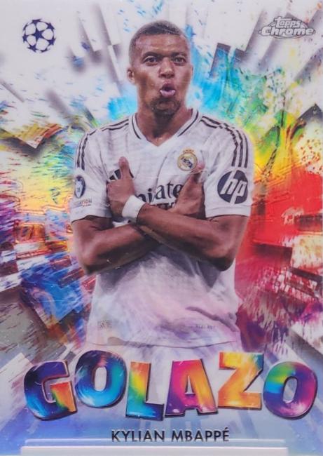 Kylian Mbappe #GZ-21 Prices | 2024 Topps Chrome UEFA Golazo