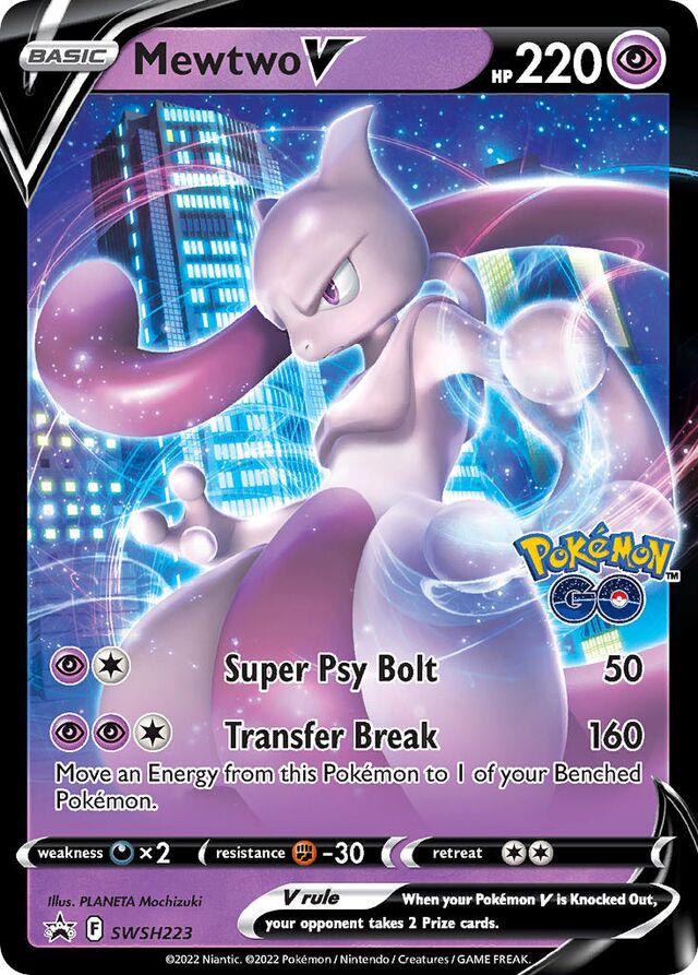 Mewtwo V #SWSH223 Prices | Pokemon Promo | Pokemon Cards
