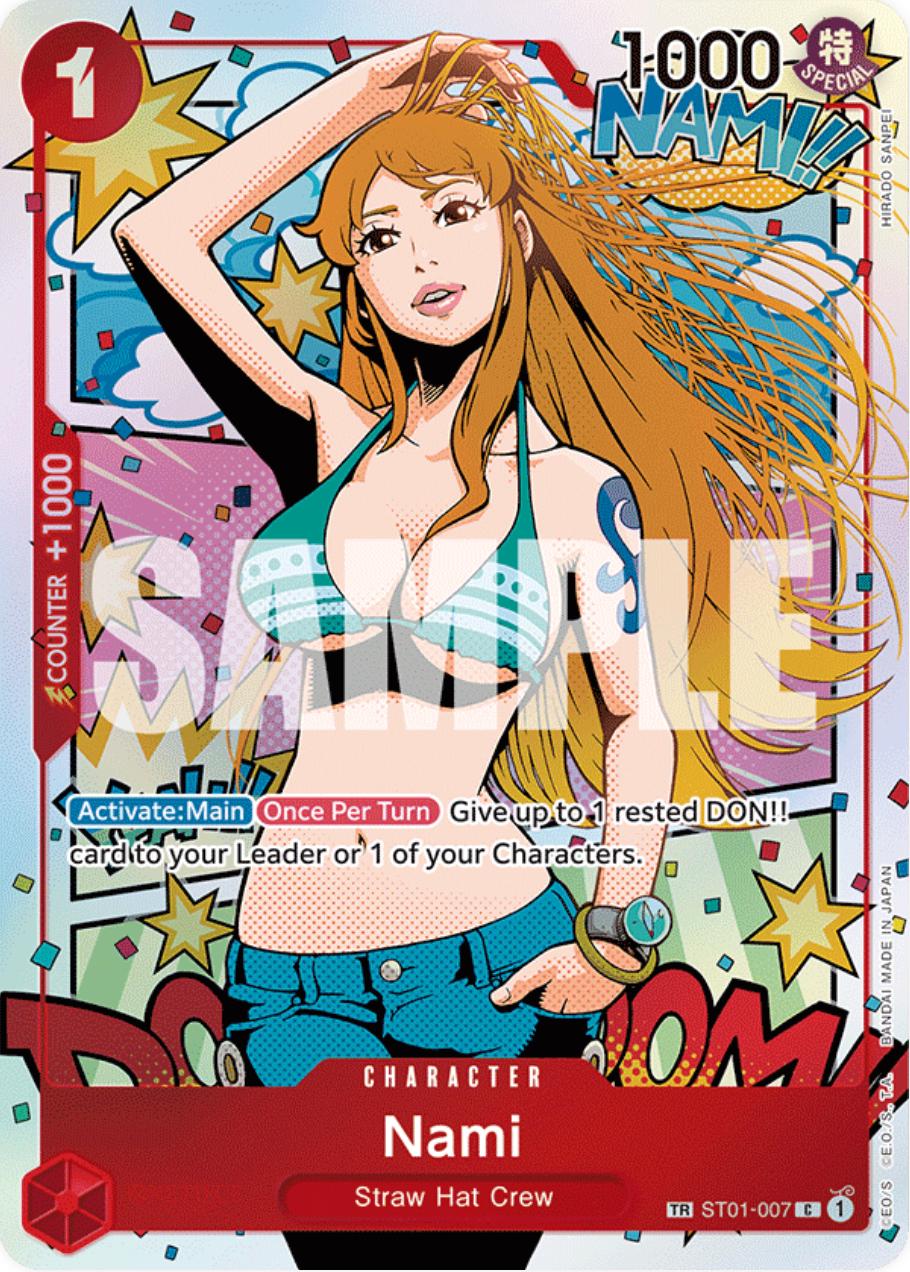 Nami [Treasure Rare] ST01-007 Prices | One Piece Starter Deck 1