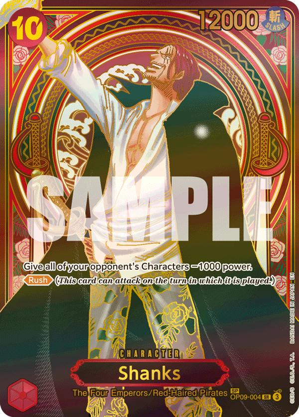 Shanks [Gold] OP09-004 Prices | One Piece Carrying on His Will