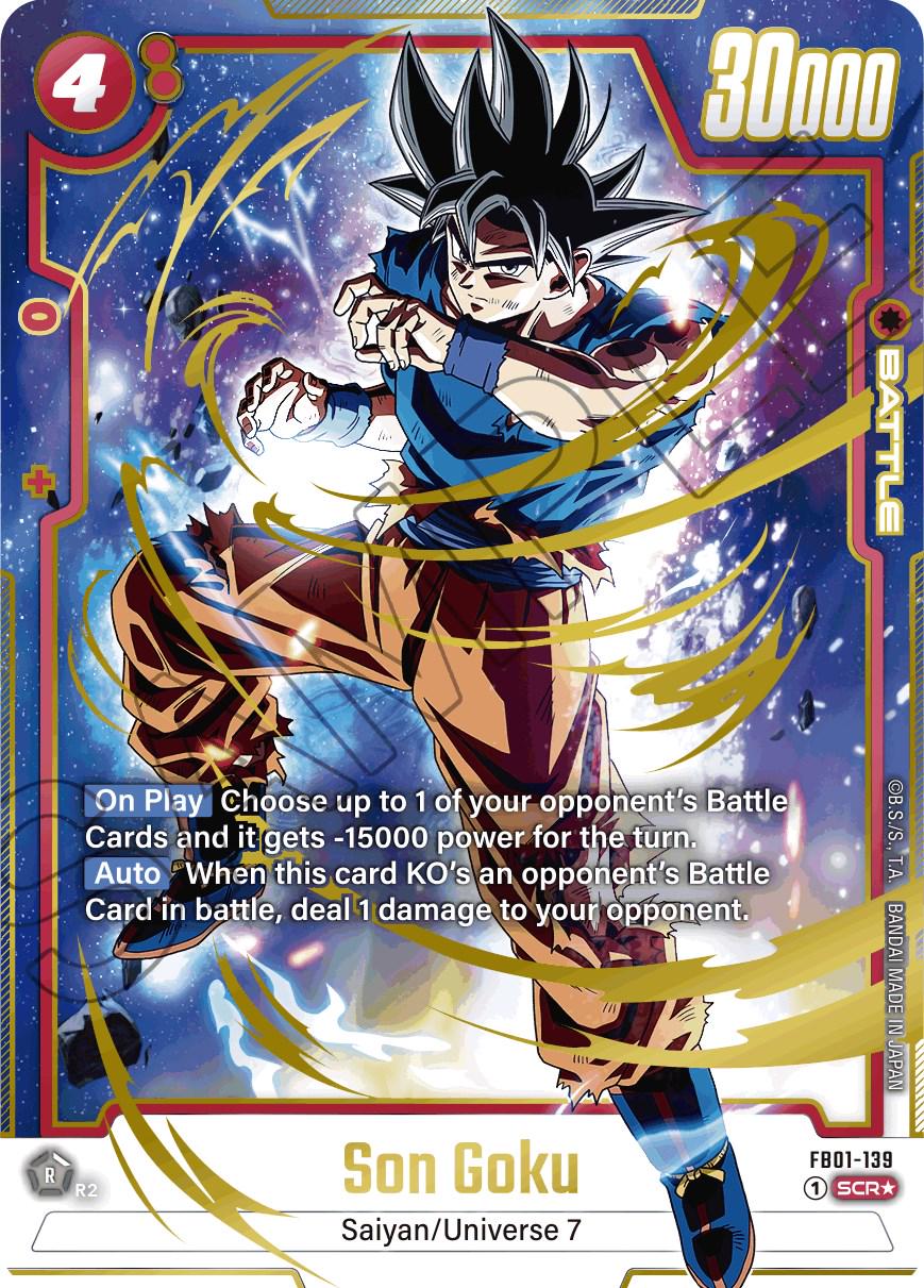 Son Goku [Alternate Art] FB01-139 Prices | Dragon Ball Fusion