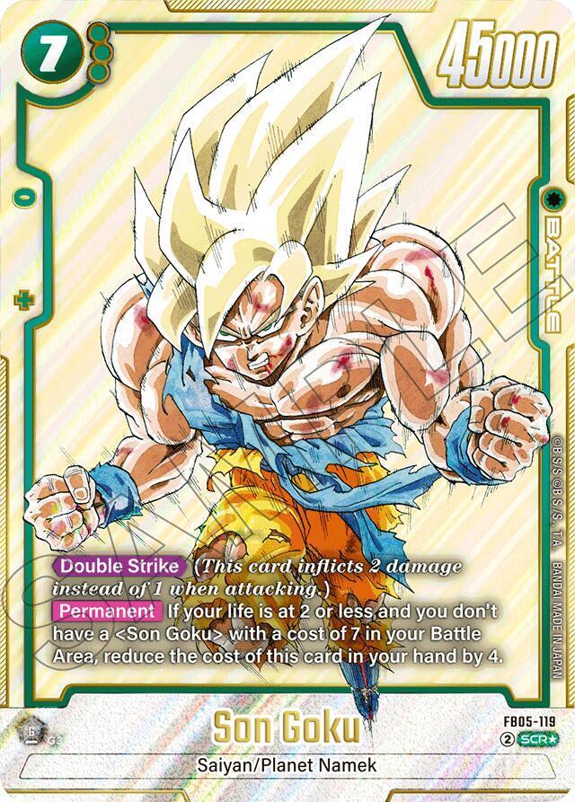 Son Goku [Alternate Art] FB05-119 Prices | Dragon Ball Fusion