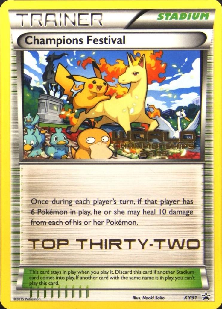 Champions Festival [Top Thirty-Two] #XY91 Prices | Pokemon Promo